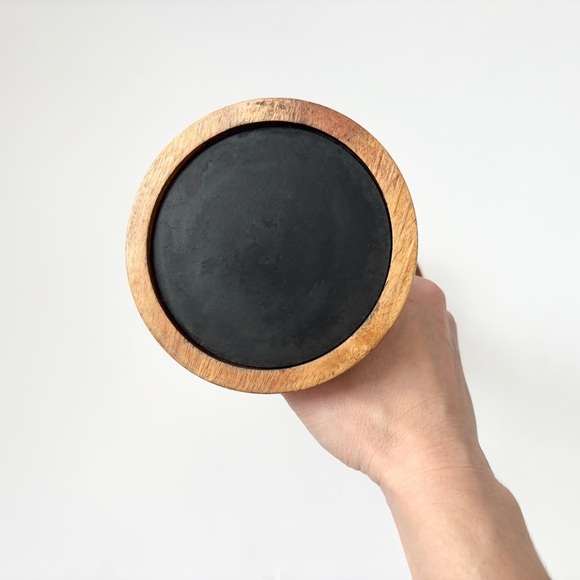 Two’s Company NWT Solid Wood Candle Pedestal // Candle Stand // candle holder - Picture 9 of 13